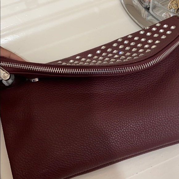 Burgundy clutch - Picture 5 of 6